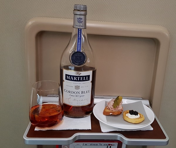 Qantas First Class Review Airbus A380 Food Drink Review 2019 2
