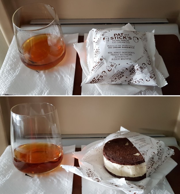Qantas First Class Review Airbus A380 Food Drink Review 2019 4