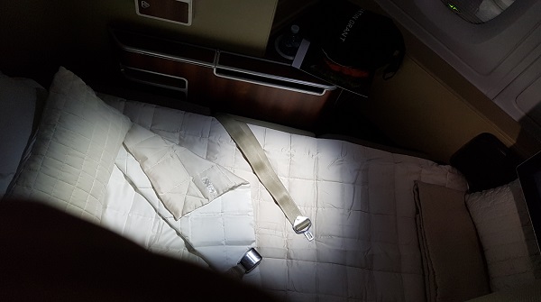 Qantas First Class Review Airbus A380 Seat 1A 11