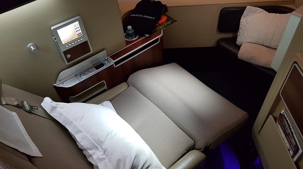 Qantas First Class Review Airbus A380 Seat 1A 8