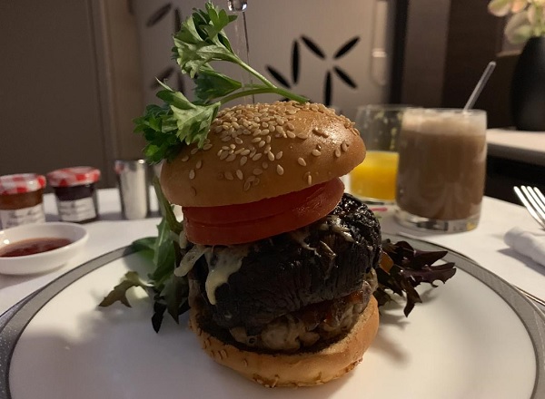 Singapore Airlines New Suite food In FLight Menu to Zurich 4