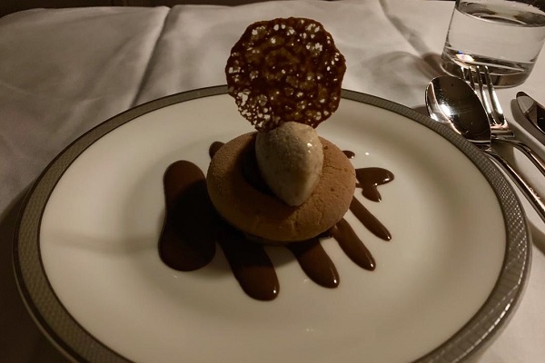 Singapore Airlines New Suite food In FLight Menu to Zurich 9