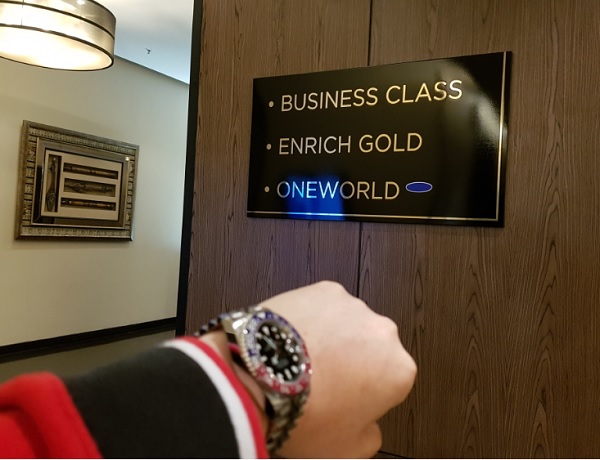 Malasia Airlines Business Class Golden Lounge KLIA 1