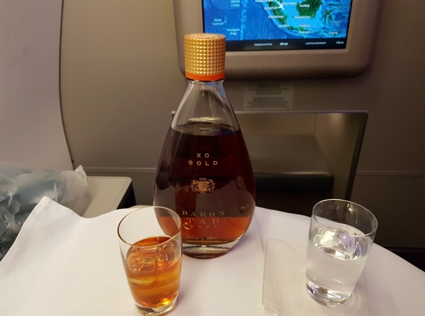 Malasia Airlines Business Class In Flight Menu Kl to Melbourne 5