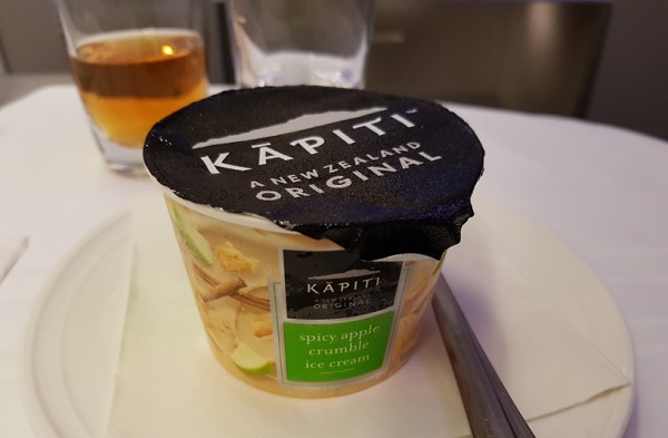 Malasia Airlines Business Class In Flight Menu Kl to Melbourne 9