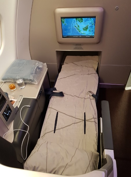 Malaysia Airlines Business Class Airbus A330 Seat 1A 3
