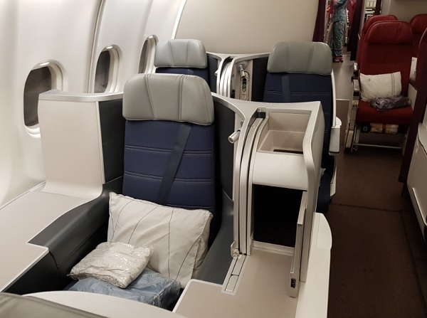 Malaysia Airlines Business Class Airbus A330 Seat 2