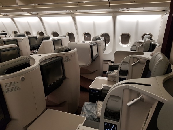 Malaysia Airlines Business Class Airbus A330 Seat 4