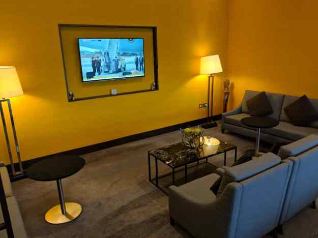 Singapore Airlines First Class Lounge Heathrow London Airport 2