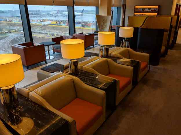 Singapore Airlines First Class Lounge Heathrow London Airport 4
