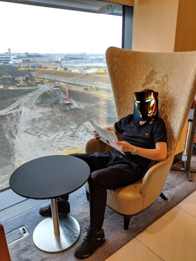 Singapore Airlines First Class Lounge Heathrow London Airport 5