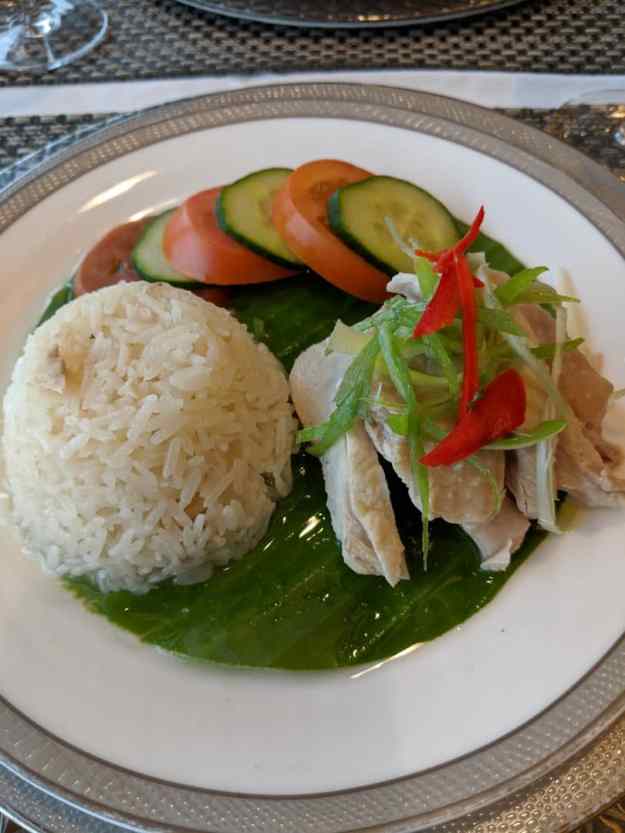 Singapore Airlines First Class Lounge Heathrow London Airport Menu 3