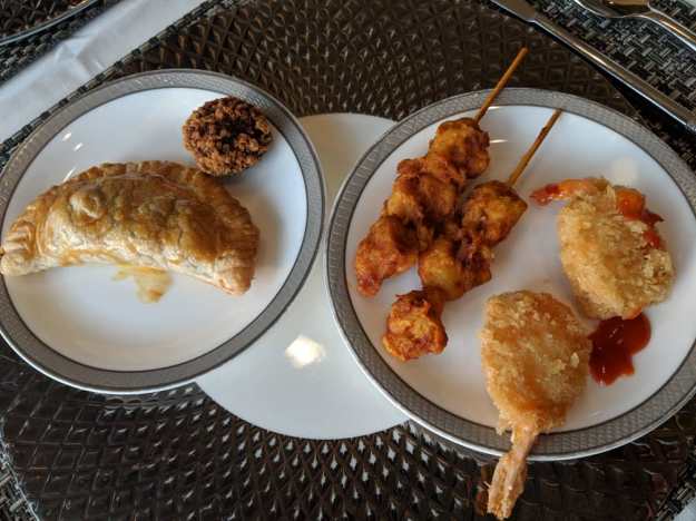 Singapore Airlines First Class Lounge Heathrow London Airport Menu 7