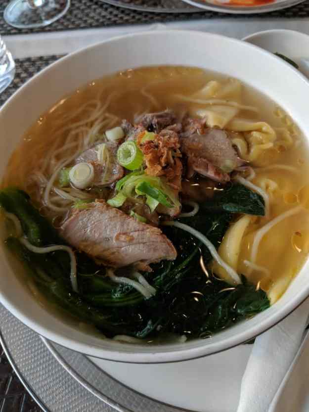 Singapore Airlines First Class Lounge Heathrow London Airport Menu 8