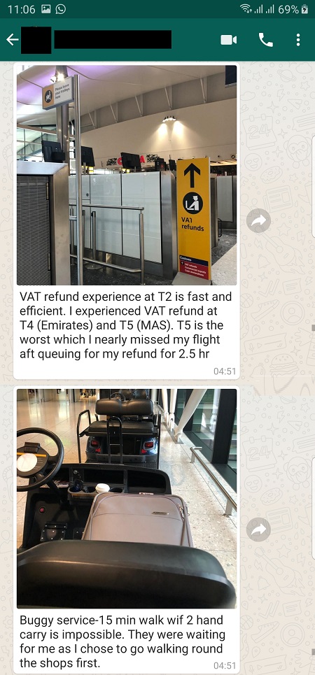 Singapore Airlines suite Class London Terminal 2 2