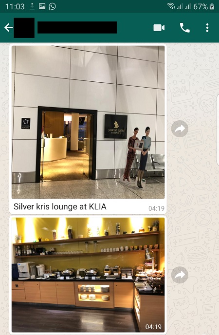 Singapore Airlines Travel Report KirsFlyer Lounge KLIA 1