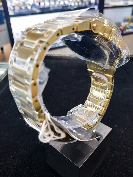 G Shock GMW B5000GD-9 Gold Metal Bluetooth Solar Rear Malaysia