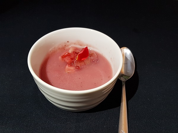 Japan Airlines Western Set Menu Business Class Tokyo to Melbourne 4