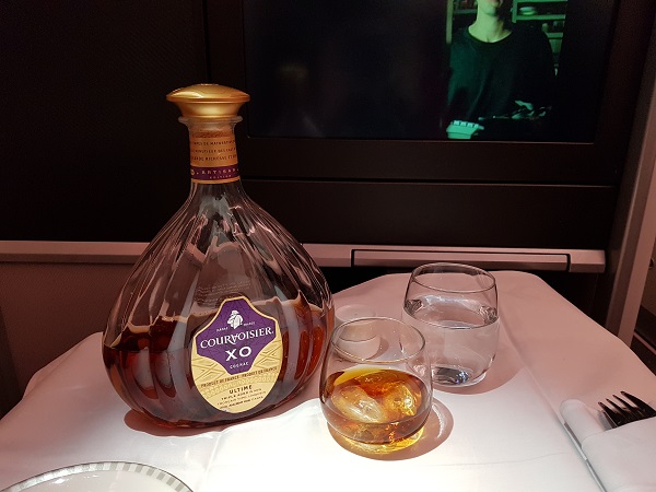 Singapore Airlines Business Class Brisbane to Singapore Food and Drinks 10