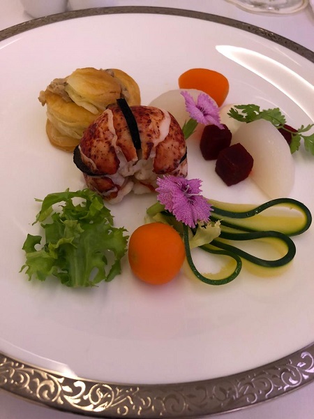 Thai Airways Royal First Class Airbus A380 Review Food and Drinks 3