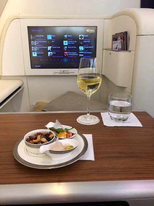 Thai Airways Royal First Class Airbus A380 Review Seat 1