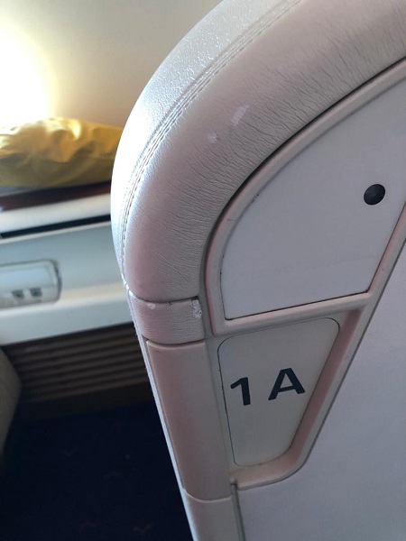 Thai Airways Royal First Class Airbus A380 Review Seat 1A