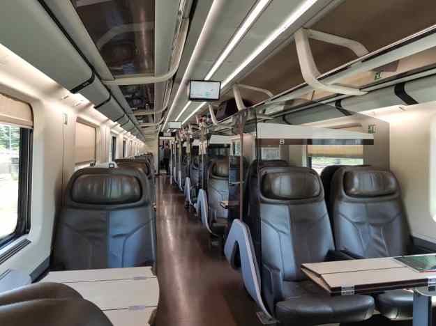 Bullet Train Florence to Venice Business Class 9
