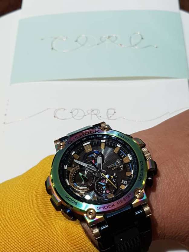 London Michelin  Star Restaurant  Core and G Shock.jpg