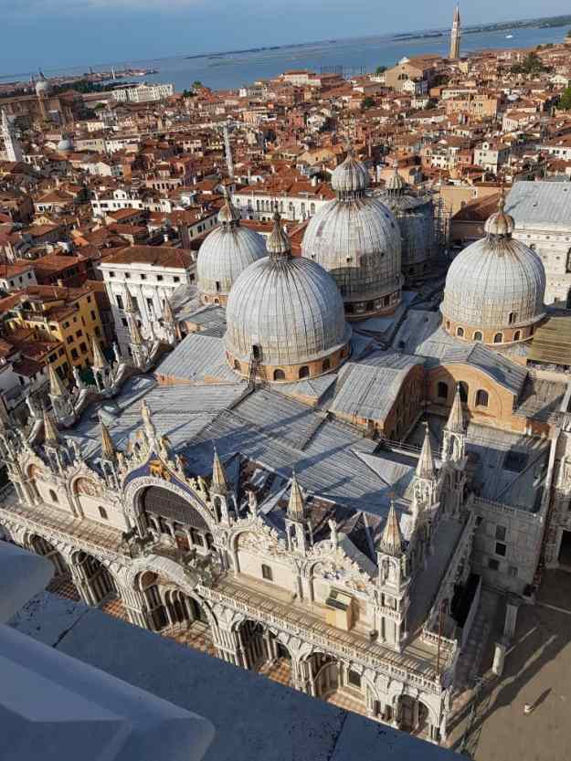 San Marco Basilica from tower Campanile.jpg