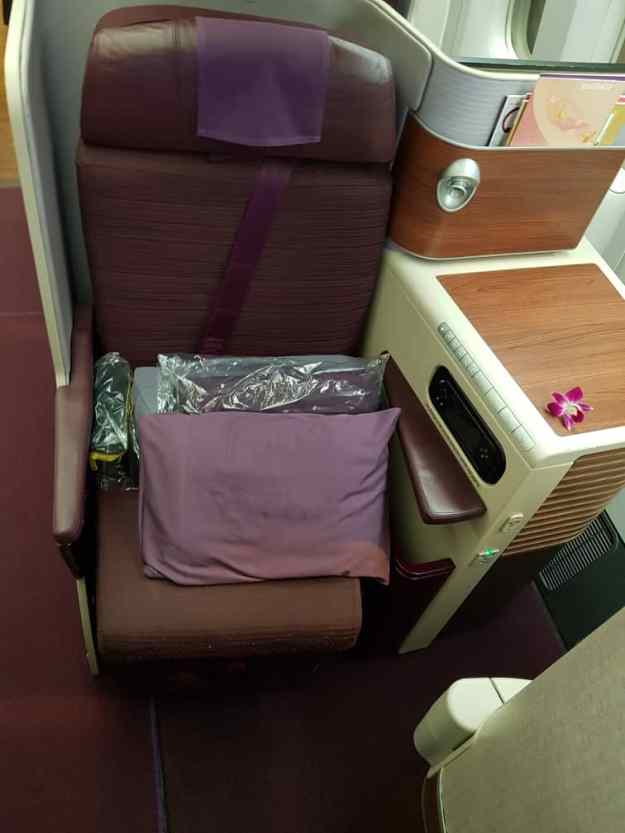 Thai Airways Business Class 1