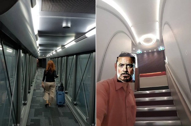 Qatar Airways First Class Airbus A380 Doha to Paris 1.jpg