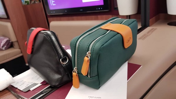 Qatar Airways First Class Airbus A380 Doha to Paris 4.jpg