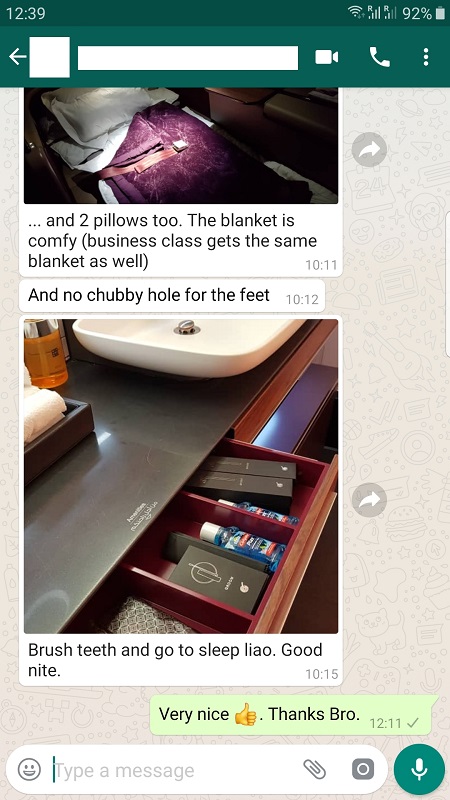 Qatar Airways First Class Airbus A380 Doha to Paris 9.jpg