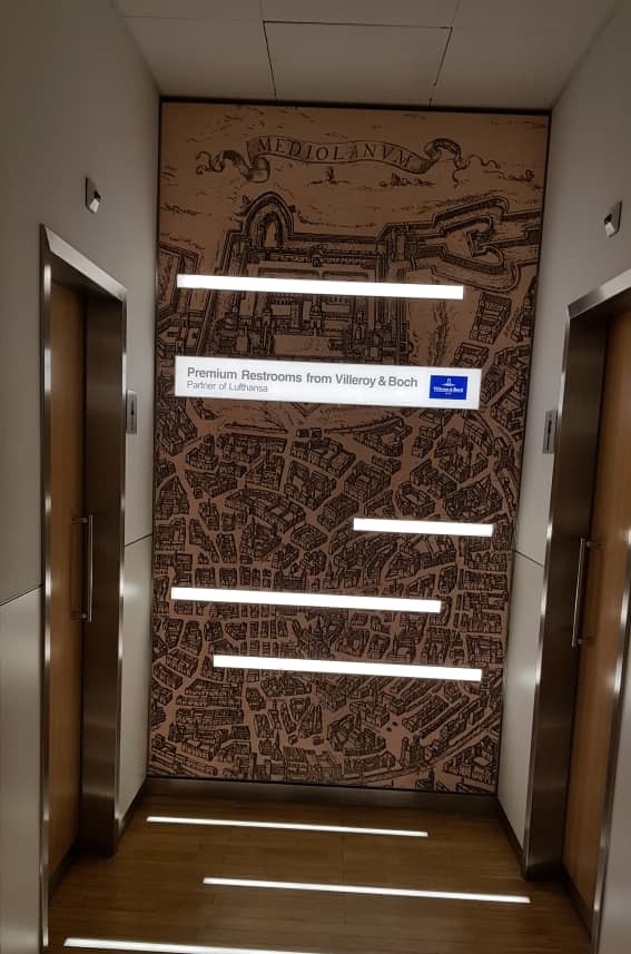 Lufthansa Lounge Milan Airport 6