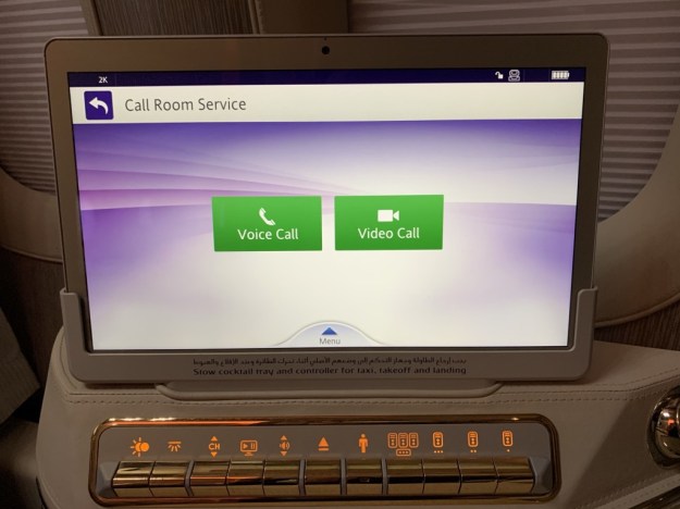 Emirate NEW First Class Boeing 777 Communication on Board.jpg