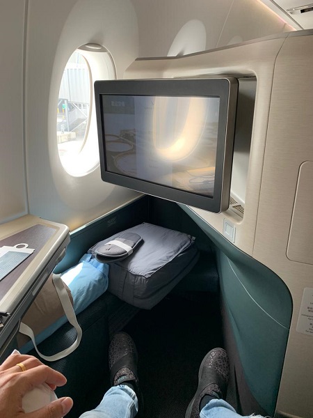 GenX Disciple Live Travel REport Cathay Pacific A250-1000 10