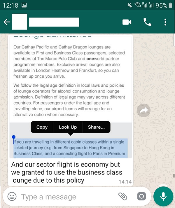 GenX Disciple Live Travel REport Cathay Pacific Lounge Access 1