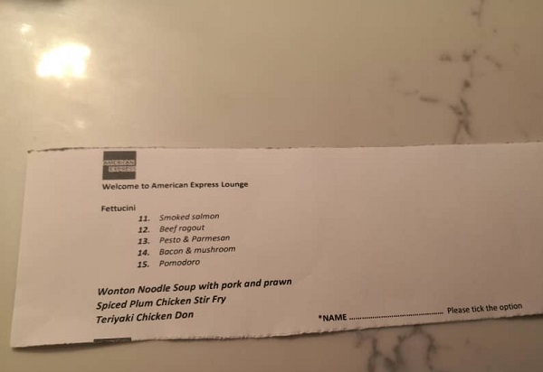 AMEX Lounge Sydney 13