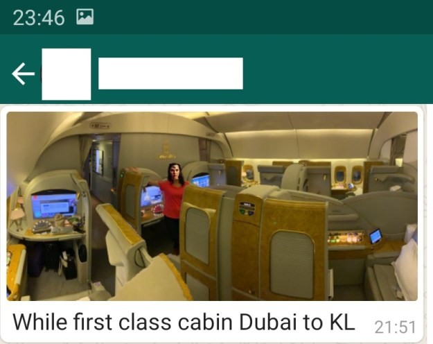 Emirates Old First Class Seats Boeing 777 1