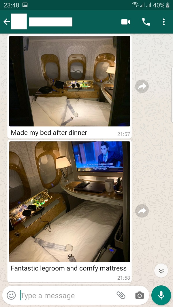 Emirates Old First Class Seats Boeing 777 8