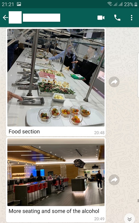 Cathay Pacific Qatar Qantas American Airlines Business Class Lounge JFK 4