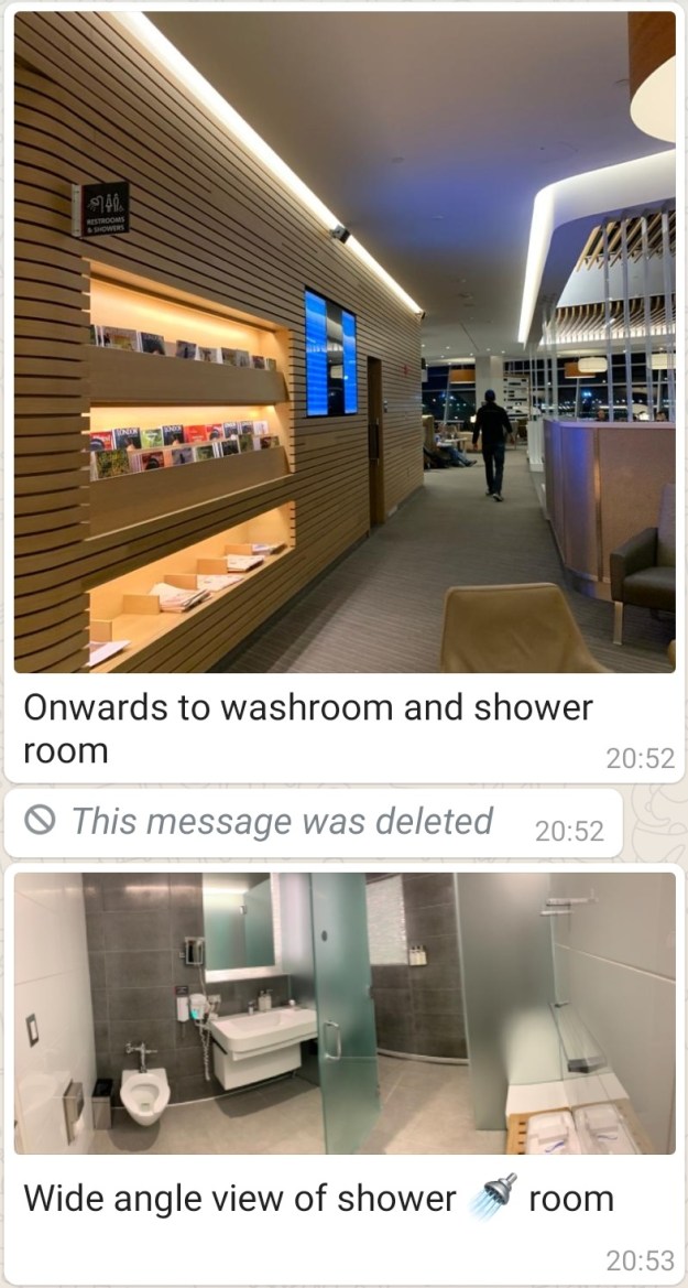 Cathay Pacific Qatar Qantas American Airlines Business Class Lounge JFK 8