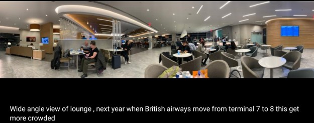 Cathay Pacific Qatar Qantas American Airlines Business Class Lounge JFK 9