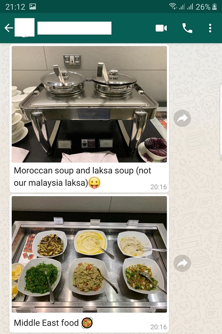 Qatar Business Class Lounge Doha 4