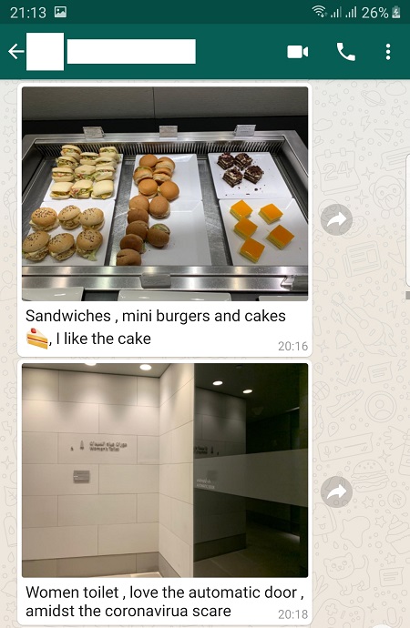 Qatar Business Class Lounge Doha 8