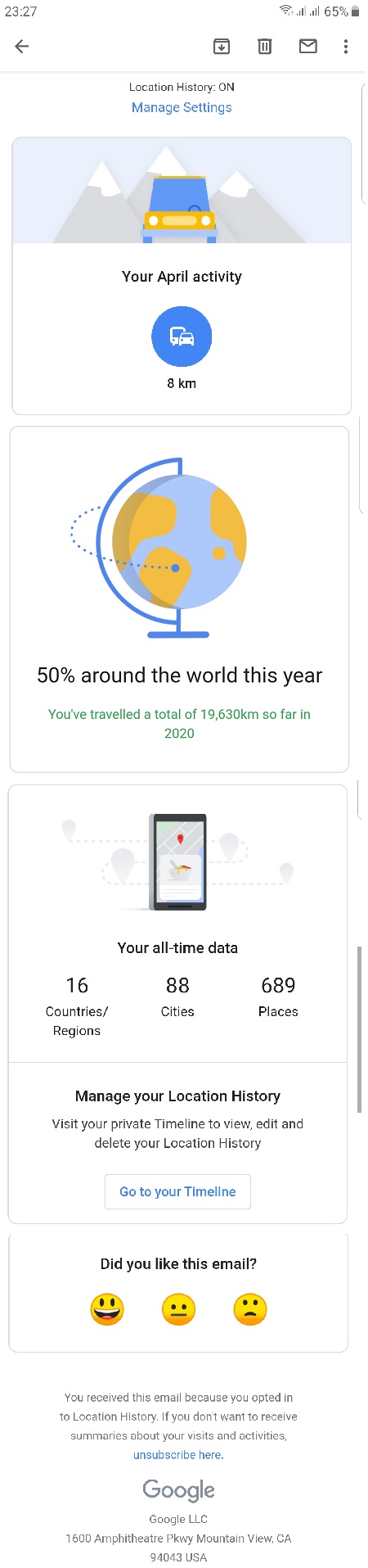 GenX Travel Google Record Location