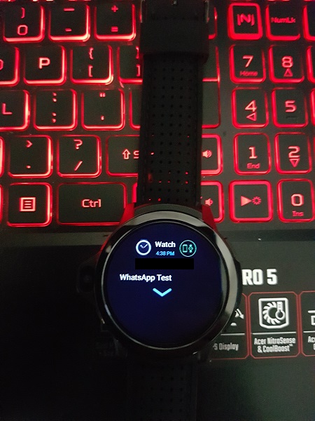 Kronos Blade Android Smartwatch Review Messages Notifications 3