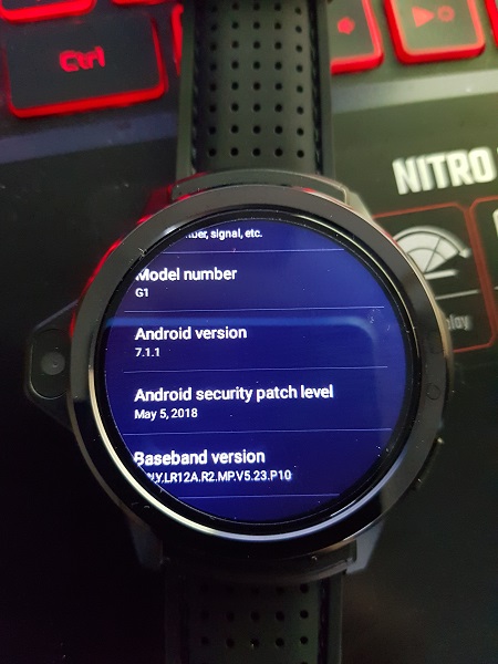 Kronos Blade Genesis Best Android 7 Smartwatch Review SIM SLOT