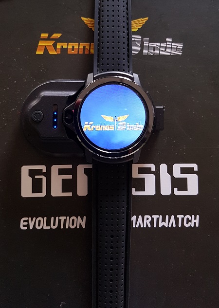 Kronos Blade Genesis Best Smartwatch Review Charger and Power Bank