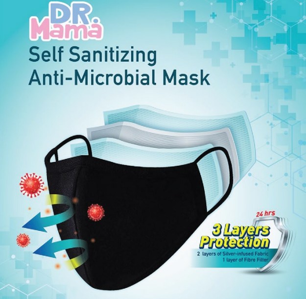 Dr Mama Self Sanitizing Mask 1